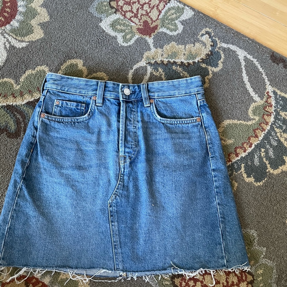 Denim skirt